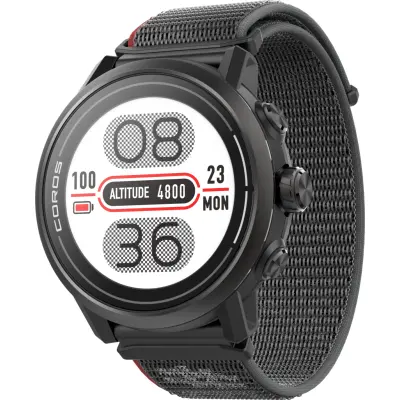 Coros Apex 2 Premium Multisport Watch Black