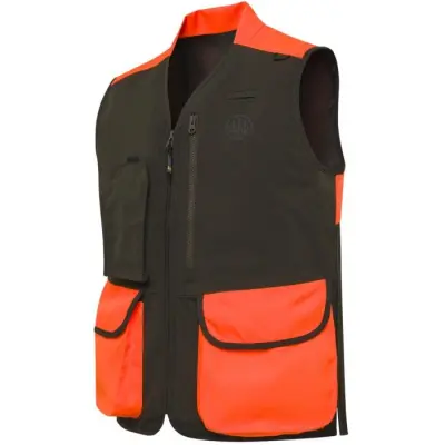 Beretta M's Thorn Resistant Vest Brown Bark&Orange