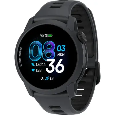 Coros Pace 4 Silicone Black