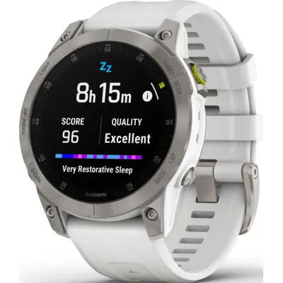 Garmin Epix Generation 2 Sapphire Silver/White