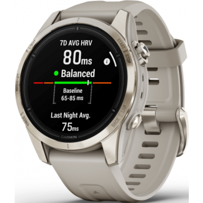 Garmin epix Pro Sapphire Generation 2, 42 mm Soft Gold