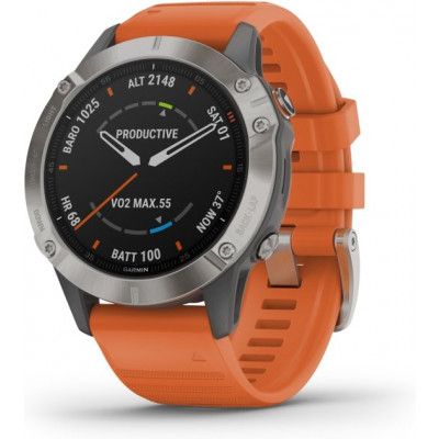 Fenix 6 Sapphire Titanium