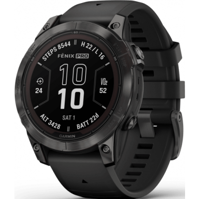 Garmin Fenix 7 Pro Sapphire Solar Edition Carbon Gray