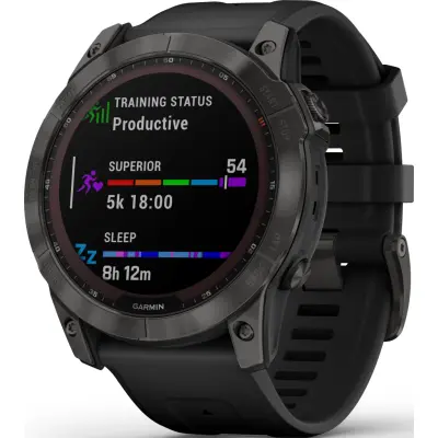 Garmin Fenix 7x Sapphire Solar Carbon Gray/Black