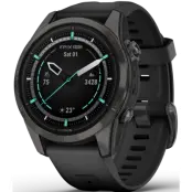 Garmin EPIX PRO (G2) 42mm Sapphire Carbon Grey DLC Titanium with Black Band