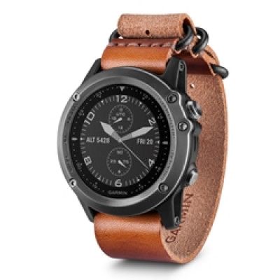 Garmin Fenix 3 Sapphire Leather, Grey
