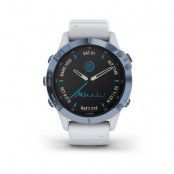 Garmin Fenix 6 Pro Solar Mineral Blue With Whitestone Band