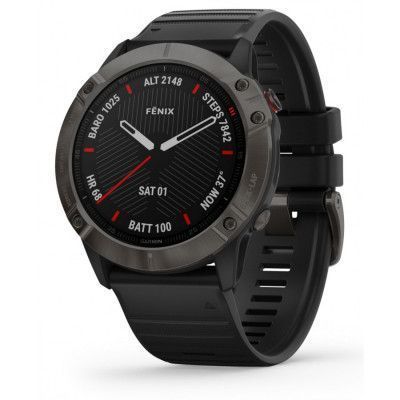 Garmin Fenix 6X Sapphire Carbon Gray