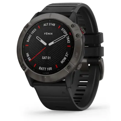 Garmin Fenix 6X Sapphire Carbon Gray