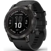 Garmin Fenix 7 Pro Sapphire Solar Carbon Grey DLC Titanium with Black Band