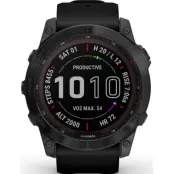 Garmin Fenix 7 Sapphire Solar Black Titanium