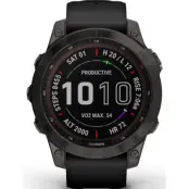 Garmin Fenix 7 Sapphire Solar Carbon Gray Titanium