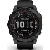 Garmin Fenix 7X Sapphire Solar Carbon Gray Titanium