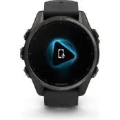 Garmin fenix 8 43mm.AMOLED.Saphire Black Black