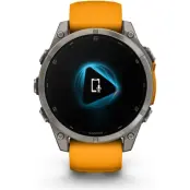 Garmin fenix 8 47mm.AMOLED.Saphire Silver/Orange Silver/Orange