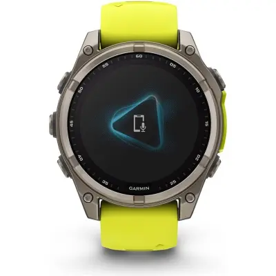 Garmin fenix 8 47mm.Saphire Solar Silver/Yellow Silver/Yellow