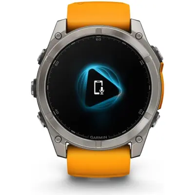 Garmin fenix 8 51mm.AMOLED.Saphire Silver/Orange Silver/Orange