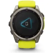 Garmin fenix 8 51mm.Saphire Solar Silver/Yellow Silver/Yellow