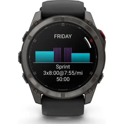 Garmin fenix 8 Pro, LTE 51mm,Saph,CrbnGryTi,Blk