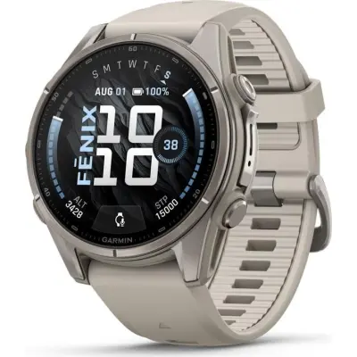 Garmin Fenix 9 – 43 mm Fog Gray