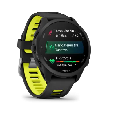 Garmin Forerunner 170 Music Black/amp Yellow sportklocka
