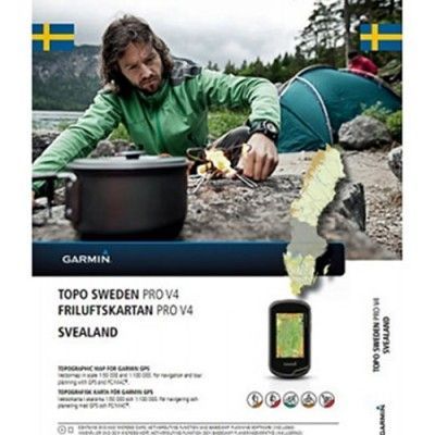Garmin Friluftskartan Pro V4, Svealand
