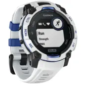 Garmin Instinct 3 - 45 mm, Solar Whitestone With Whitestone/Bolt Blue Silicone Band
