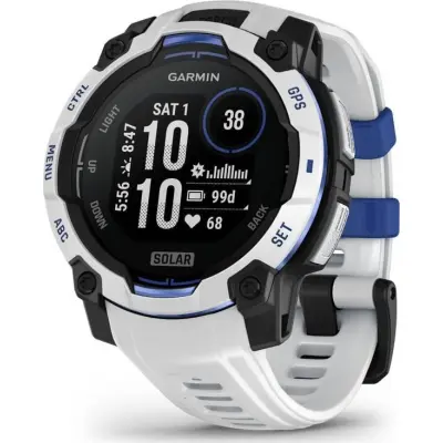 Garmin Instinct 3 Solar, 45mm Whitestone