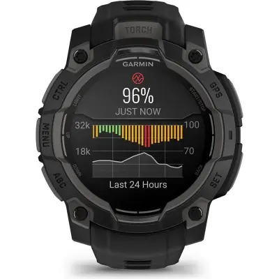 Garmin Instinct 3.45mm.AMOLED.Black Bezel with