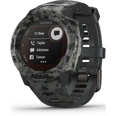 Garmin Instinct Solar Graphite Camo