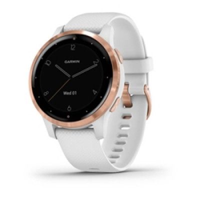 Garmin Vivoactive 4S, Gps, Wi-Fi, White/Rose Gold