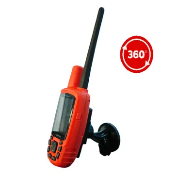 GPS hållare till Garmin Astro/Alpha med sugfäste, kulled