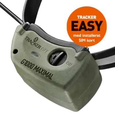 Halsband Tracker G1000, Easy