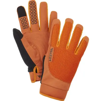Hestra Bike Long Sr - 5 Finger Orange - 6