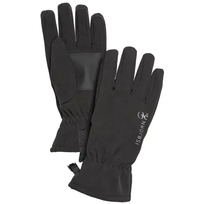 Isbjörn Trail Softshell Finger Glove Kids Black