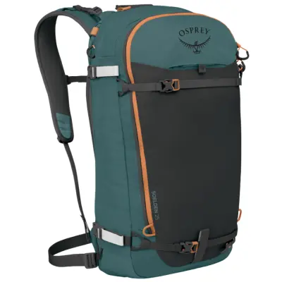 Osprey M's Soelden 25L Skidryggsäck Cascade Blue/Raven Black