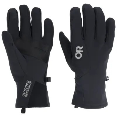 Outdoor Research M's Sureshot Softshell Glove Solid Black