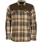 Pinewood Men's Furudal Pro Tracker Wool Shirt Beige/Suede Brown