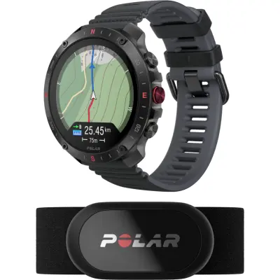 Polar Grit X2 Pro Black + Heart Rate Belt