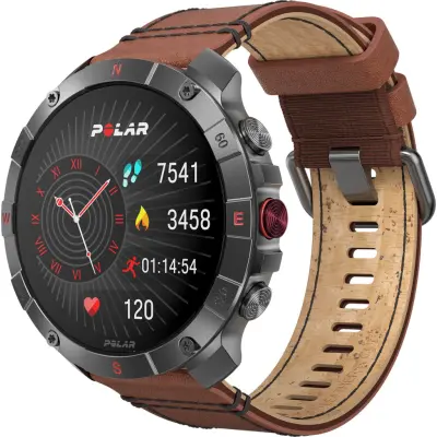 Polar Polar Grit X2 Pro Ti Lthr Brnz M/L Bronze