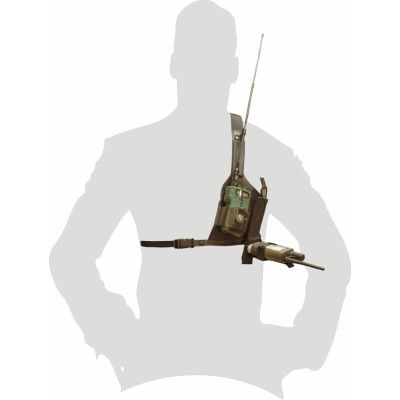 Räckviddssele med fäste för vikbar GPS-Hållare