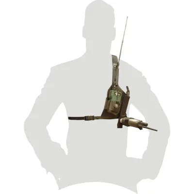 RÃ¤ckviddssele med fÃ¤ste fÃ¶r vikbar GPS-HÃ¥llare