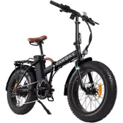 RAWBIKE Classic Elcykel Jet Black