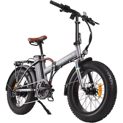 RAWBIKE Classic Elcykel Steel Grey Steel Grey