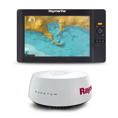 Raymarine Element 12 S kartplotter + Quantum 18