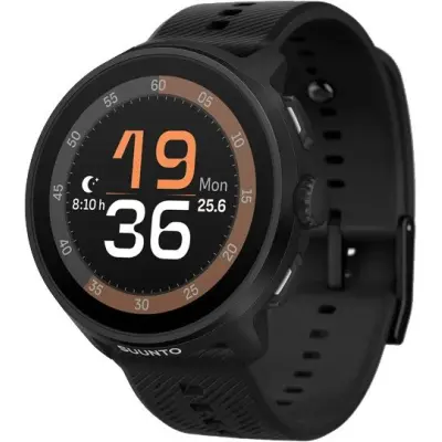 Suunto Run (With Silicone Strap) All Black