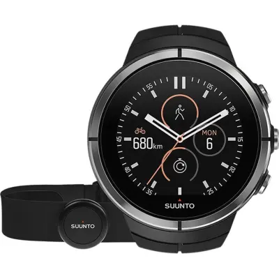 Suunto Spartan Ultra HR GPS Outdoor Watch Stealth Titanium