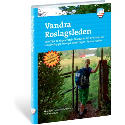 Calazo förlag Vandra Roslagsleden Tredje Upplagan Nocolour