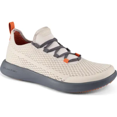 Grundéns Men's Crosscurrent Boat Shoe Bone White