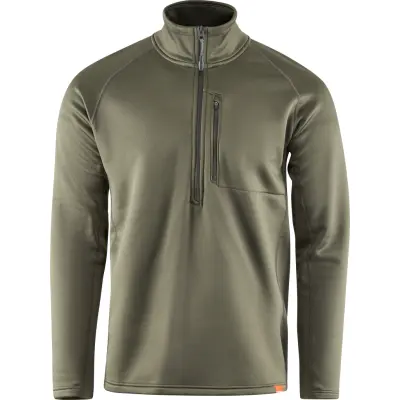 Grundéns Men's Grundies Thermal 1/2 Zip Olive Green
